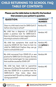 Child Returning to School flyer thumbnail